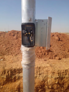 Hot Dipped Galvanized Steel Test Station