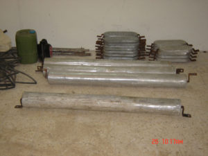 Slender Aluminum Alloy Anodes