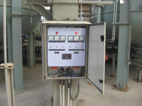 Air cooled transformer rectifier